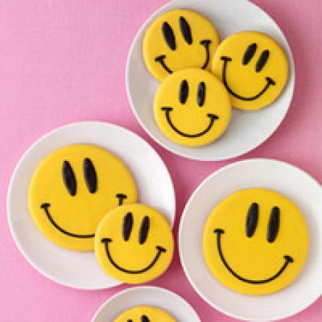 Smiley Face Cookies