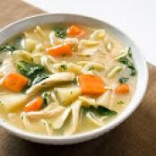 QUICK AND HEARTY CHICKEN NOODLE SOUP