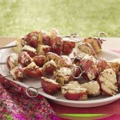 Easy Potato Skewers
