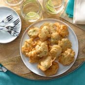 Bacalaítos - Fried Codfish Fritters 