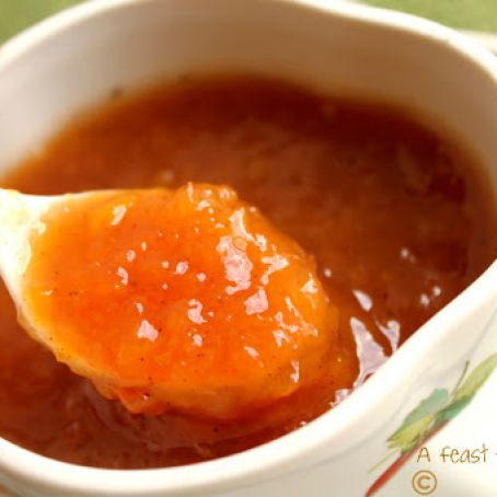 Spiced Ginger Peach Jam