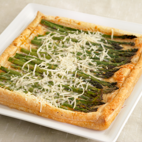 Meyer Lemon Asparagus Galette