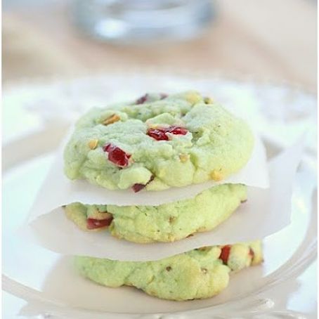 Cran-Pistachio Cookies