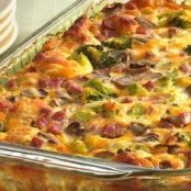 Ham 'n Cheese Omelet Bake
