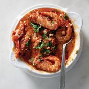 Shrimp with Tomatoes and Feta (Garides Saganaki)