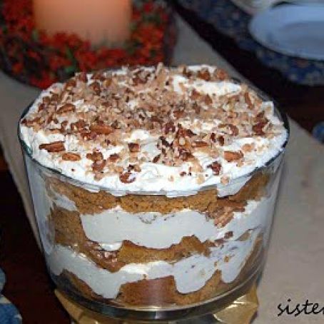 Pumpkin Cream Trifle