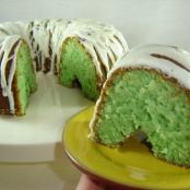 Pistachio Mint Bundt Cake