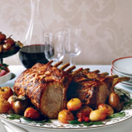 Citrus-Marinated Pork Rib Roast