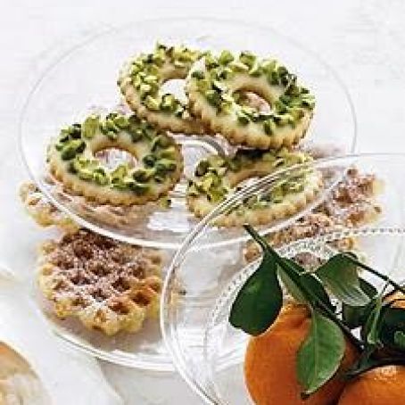 Lemon-Pistachio Wreaths