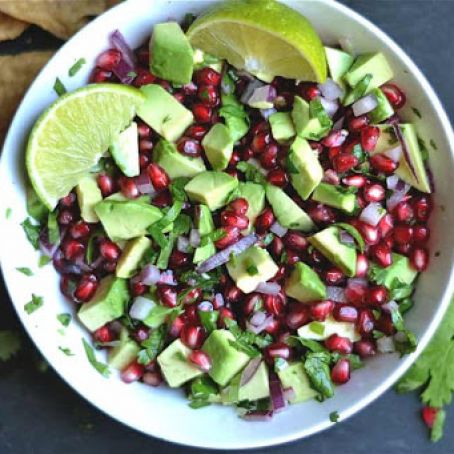 POMEGRANATE AVOCADO SALSA