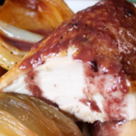 Chicken and Mushroom Stuffing Bake