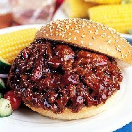 BBQ Beef or Pork (freezer meal)