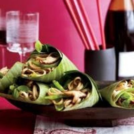 Shiitake-and-Scallion Lo Mein