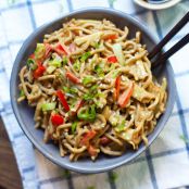 Cold Peanut Sesame Noodles