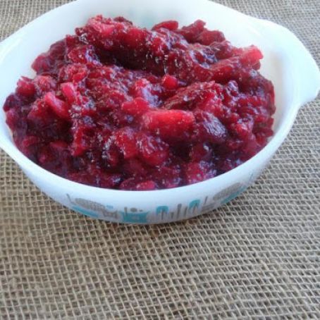 Whose Side Are You On Cranberry Sauce