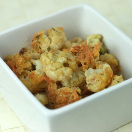 Cheddar Baked Cauliflower