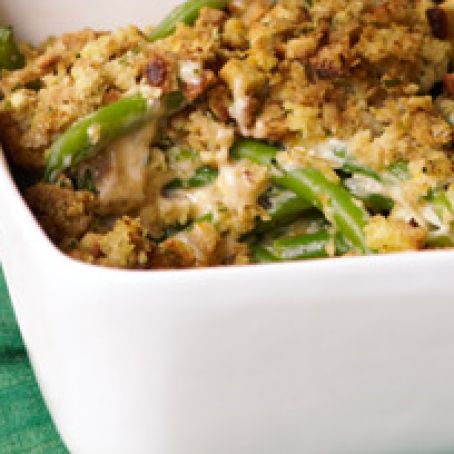 Cheesy Green Bean Casserole