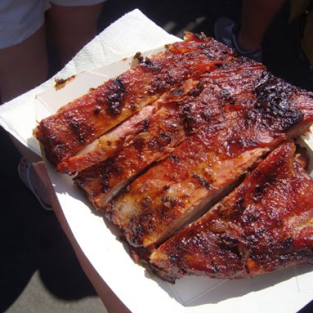 Pit Barbeque Ribs