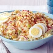 Country Style Smashed Potato Salad