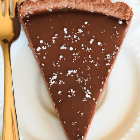 Salted Chocolate Caramel Tart