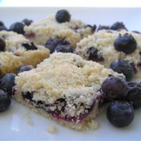 Blueberry Shortbread Bars