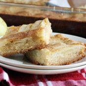 Brown Butter Pear Sugar Cookie Bars