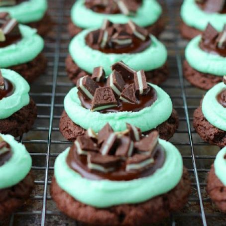 Ultimate Grasshopper Cookies