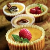 Mini Pumpkin Cheesecakes