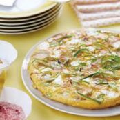 Potato, Scallion, and Goat Cheese Frittata