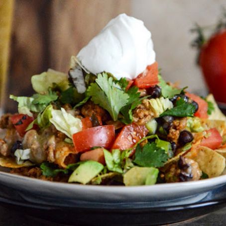 20-Minute Turkey Taco Nachos