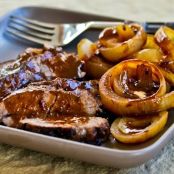 Crockpot Balsamic and Onion Pot Roast