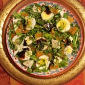 BEET****Golden Beet, Egg & Feta Salad w/Balsamic Drizzle