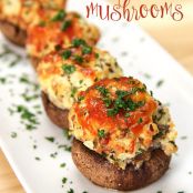 Garlic Parmesan-Stuffed Mushrooms