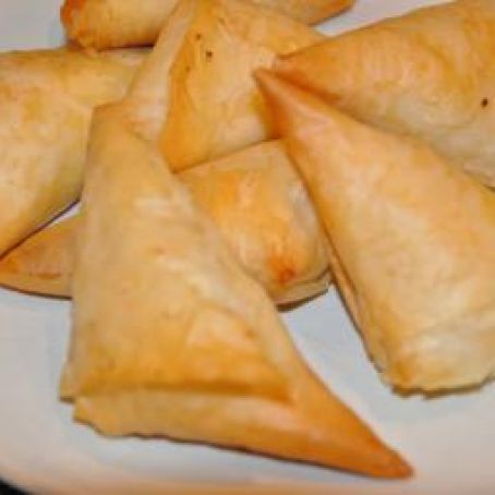 Phyllo Cheeses Triangles