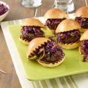 Beef and Black Bean Sliders