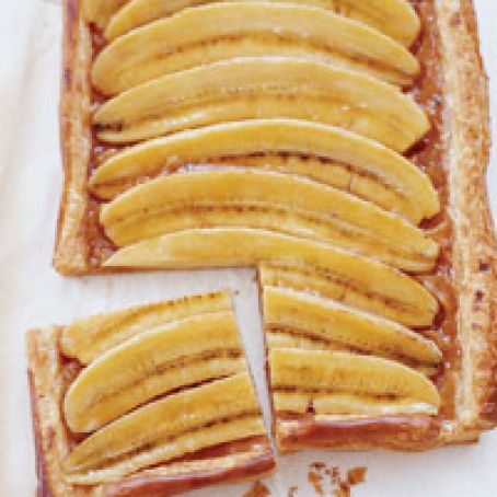 Caramelized Banana Tart