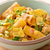 One-Pot Enchilada Rigatoni