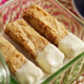 Butterscotch White Chocolate Brownie Bites