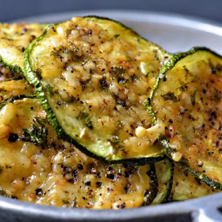Parmesan Zucchini Chips