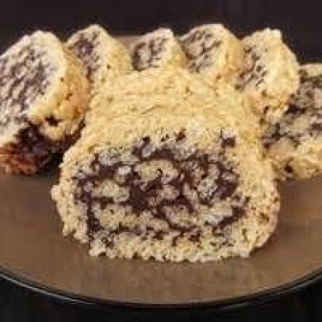 Chocolate Peanut Butter Rice Krispies Roll