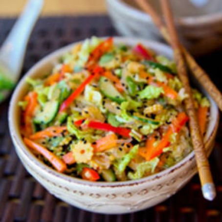 Inside out Spring Roll Salad
