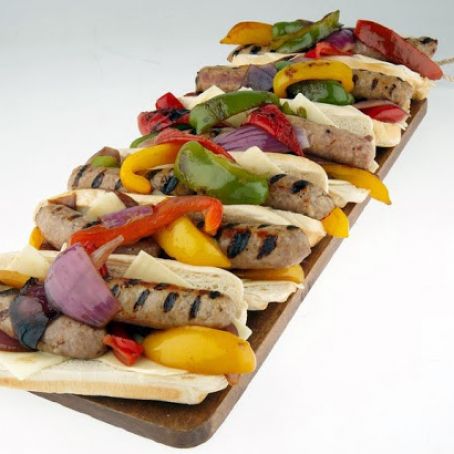 Italian Grilled Sausage Sandwich