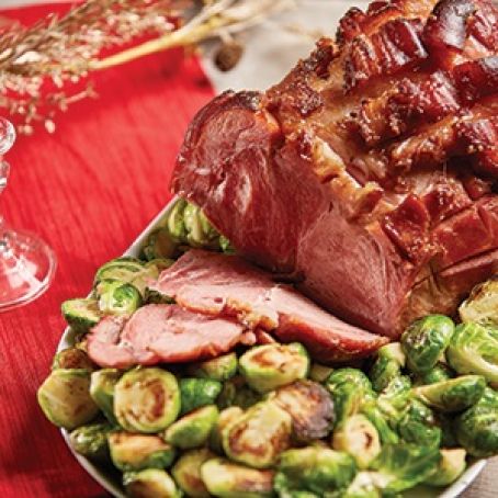 Brown Sugar and Bourbon Glazed Ham Brown Sugar and Bourbon Glazed Ham