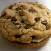 Homemade Chocolate Chip Ice Cream Sandwiches