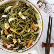 Soba Salad with Honey-Ginger Dressing