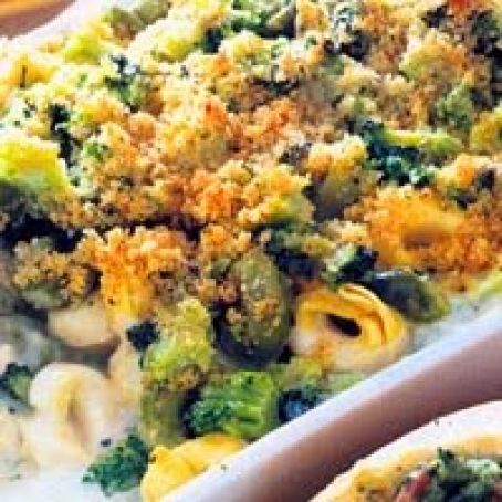 Tortellini-Alfredo Casserole