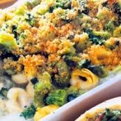 Tortellini-Alfredo Casserole
