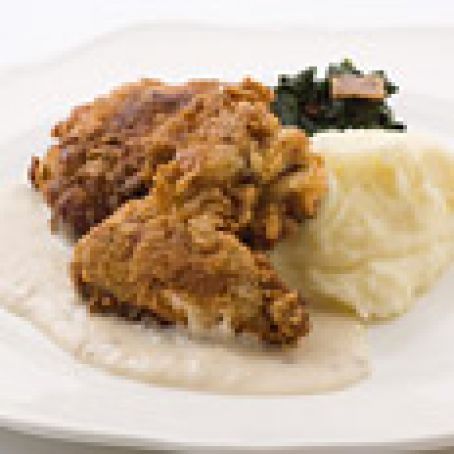 Southern Fried Chicken with Country Gravy