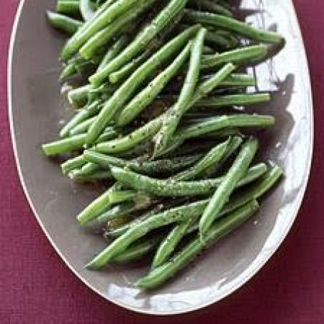 Green Beans with Vinaigrette