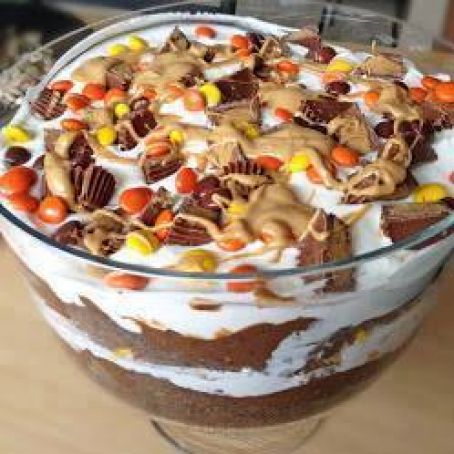 Peanut Butter Chocolate Trifle